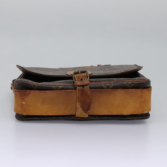 LOUIS VUITTON Monogram Cartouchiere GM Shoulder Bag M51252 LV Auth bs22682