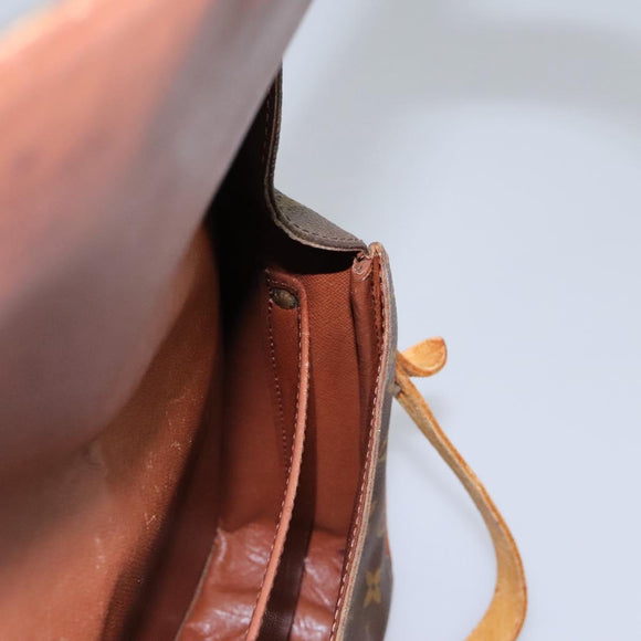 LOUIS VUITTON Monogram Cartouchiere GM Shoulder Bag M51252 LV Auth bs22682