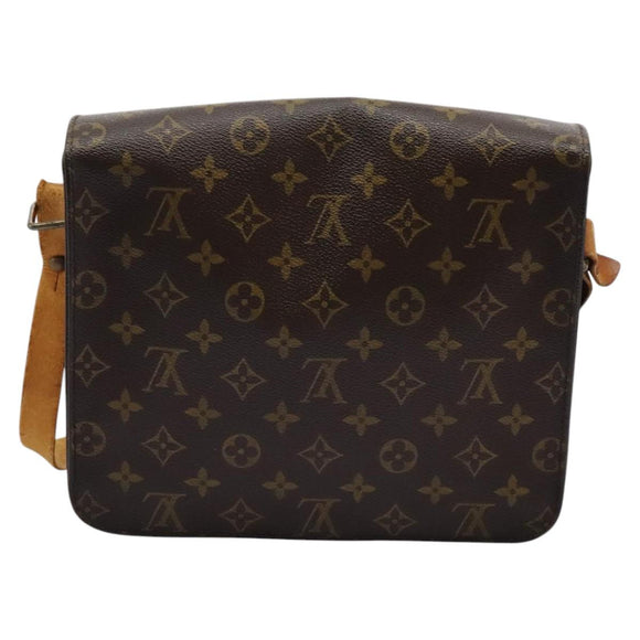 LOUIS VUITTON Monogram Cartouchiere GM Shoulder Bag M51252 LV Auth bs22682