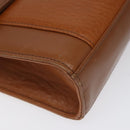 Burberrys Shoulder Bag Leather Beige Auth bs22691-14