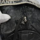 CHANEL Matelasse Hand Bag Patent Leather Silver CC Auth bs22699-10