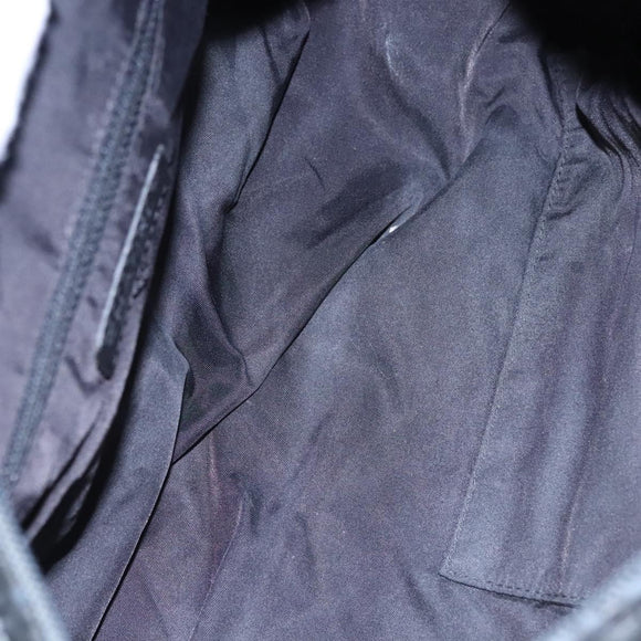 CHANEL Matelasse Hand Bag Patent Leather Silver CC Auth bs22699