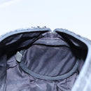 CHANEL Matelasse Hand Bag Patent Leather Silver CC Auth bs22699-20