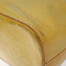 LOUIS VUITTON Monogram Vernis Houston Hand Bag Gris M91053 LV Auth bs22715-15