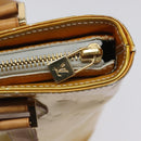 LOUIS VUITTON Monogram Vernis Houston Hand Bag Gris M91053 LV Auth bs22715-10