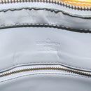 LOUIS VUITTON Monogram Vernis Houston Hand Bag Gris M91053 LV Auth bs22715-18