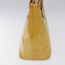 LOUIS VUITTON Monogram Vernis Houston Hand Bag Gris M91053 LV Auth bs22715-3