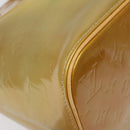 LOUIS VUITTON Monogram Vernis Houston Hand Bag Gris M91053 LV Auth bs22716-14