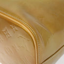 LOUIS VUITTON Monogram Vernis Houston Hand Bag Gris M91053 LV Auth bs22716-15