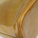 LOUIS VUITTON Monogram Vernis Houston Hand Bag Gris M91053 LV Auth bs22716-16