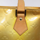 LOUIS VUITTON Monogram Vernis Houston Hand Bag Gris M91053 LV Auth bs22716-17