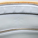 LOUIS VUITTON Monogram Vernis Houston Hand Bag Gris M91053 LV Auth bs22716-18