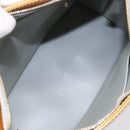 LOUIS VUITTON Monogram Vernis Houston Hand Bag Gris M91053 LV Auth bs22716-11