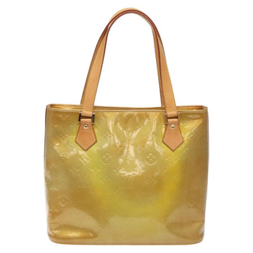 LOUIS VUITTON Monogram Vernis Houston Hand Bag Gris M91053 LV Auth bs22716 - 0