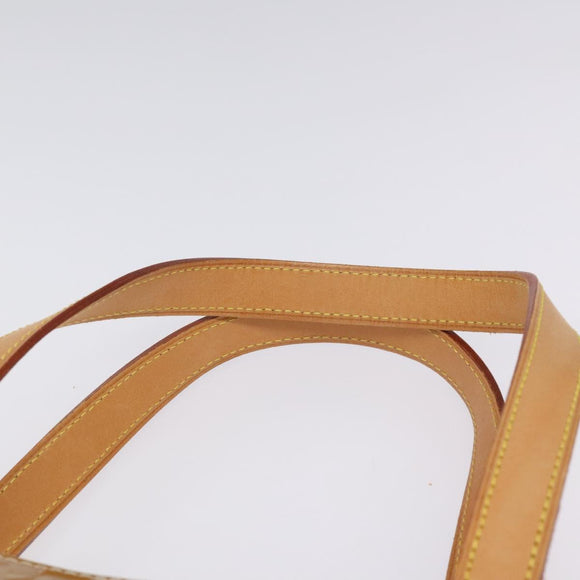 LOUIS VUITTON Monogram Vernis Houston Hand Bag Gris M91053 LV Auth bs22716