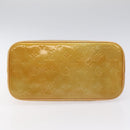 LOUIS VUITTON Monogram Vernis Houston Hand Bag Gris M91053 LV Auth bs22716-5