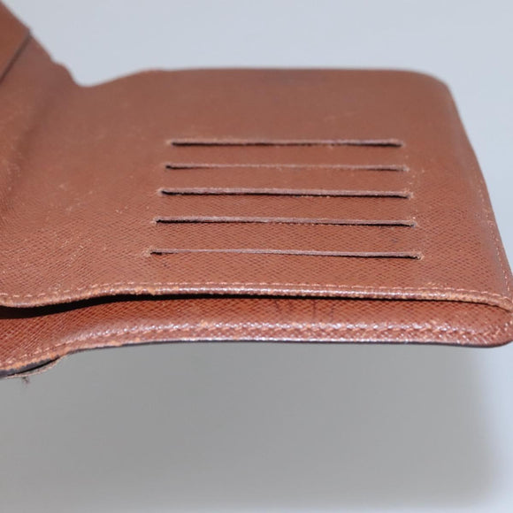 LOUIS VUITTON Monogram Porto Papie Zip Wallet M61207 LV Auth bs22722