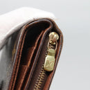 LOUIS VUITTON Monogram Porto Papie Zip Wallet M61207 LV Auth bs22722-21