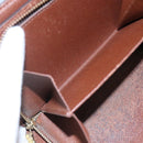 LOUIS VUITTON Monogram Porto Papie Zip Wallet M61207 LV Auth bs22722-22