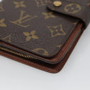 LOUIS VUITTON Monogram Porto Papie Zip Wallet M61207 LV Auth bs22722-14