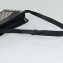 GUCCI GG Supreme Sherry Line Shoulder Bag PVC Navy Red 41 02 090 Auth bs22750-7