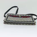 GUCCI GG Supreme Sherry Line Shoulder Bag PVC Navy Red 41 02 090 Auth bs22750-5