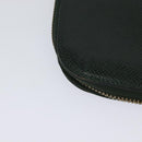 LOUIS VUITTON Taiga Organizer Atoll Travel Case Ardoise M30652 LV Auth bs22785-16