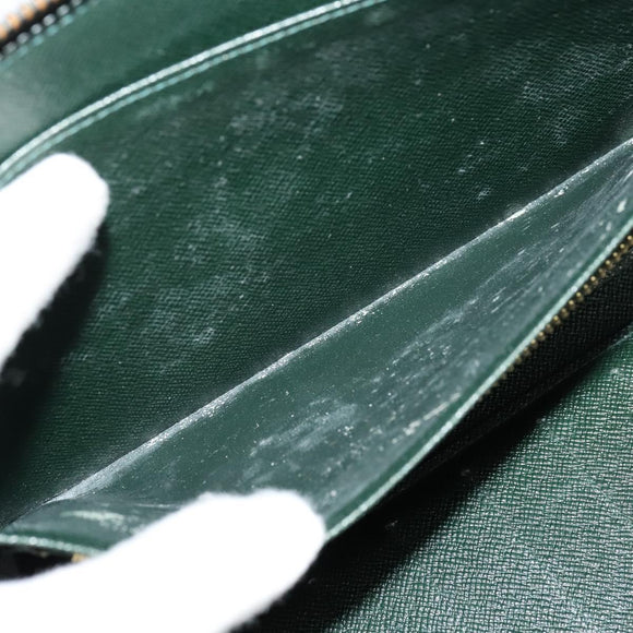 LOUIS VUITTON Taiga Organizer Atoll Travel Case Ardoise M30652 LV Auth bs22785