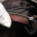 HERMES Acape Luco PM Hand Bag Nylon Brown Auth bs22799-19