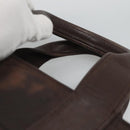 HERMES Acape Luco PM Hand Bag Nylon Brown Auth bs22799-8