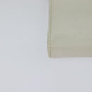 Christian Dior Chain Wallet Leather White Silver Auth bs22820-17