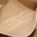 CHANEL Matelasse Chain Shoulder Bag Lamb Skin Beige Gold CC Auth bs22830-22