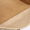 CHANEL Matelasse Chain Shoulder Bag Lamb Skin Beige Gold CC Auth bs22830-24