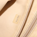 CHANEL Matelasse Chain Shoulder Bag Lamb Skin Beige Gold CC Auth bs22830-12