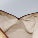 GUCCI GG Canvas Boston Bag Nylon Beige 153240 Auth bs22834-20