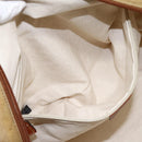 GUCCI GG Canvas Boston Bag Nylon Beige 153240 Auth bs22834-23