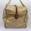 GUCCI GG Canvas Boston Bag Nylon Beige 153240 Auth bs22834-3