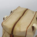 GUCCI GG Canvas Boston Bag Nylon Beige 153240 Auth bs22834-6