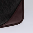 SAINT LAURENT Pouch PVC Leather Gray Auth bs22836-8
