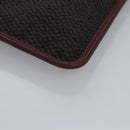 SAINT LAURENT Pouch PVC Leather Gray Auth bs22836-7