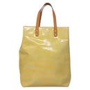 LOUIS VUITTON Monogram Vernis Reade MM Hand Bag Gris M91142 LV Auth bs22838-13