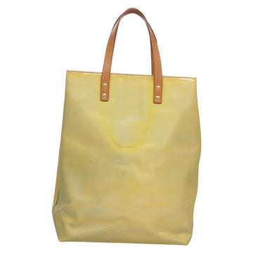 LOUIS VUITTON Monogram Vernis Reade MM Hand Bag Gris M91142 LV Auth bs22838 - 0