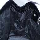 Salvatore Ferragamo Vala Hand Bag Enamel Black Auth bs22866-18