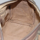 GUCCI GG Supreme Web Sherry Line Boston Bag PVC Beige Green Red Auth bs22874-19