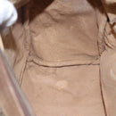 GUCCI GG Supreme Web Sherry Line Boston Bag PVC Beige Green Red Auth bs22874-20