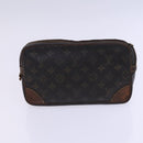 LOUIS VUITTON Monogram Clutch Bag 2 Set LV Auth bs22909-10