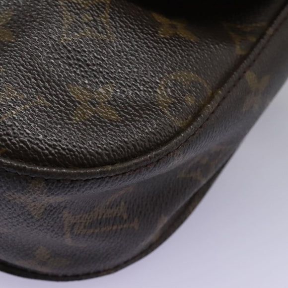 LOUIS VUITTON Monogram Saint Cloud GM Shoulder Bag M51242 LV Auth bs22925