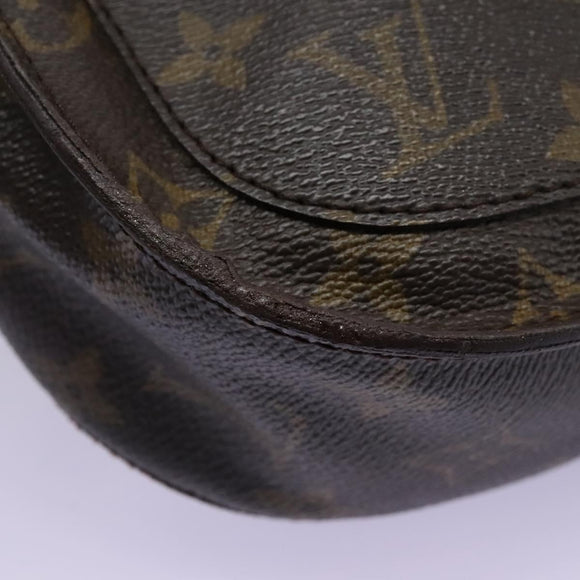 LOUIS VUITTON Monogram Saint Cloud GM Shoulder Bag M51242 LV Auth bs22925