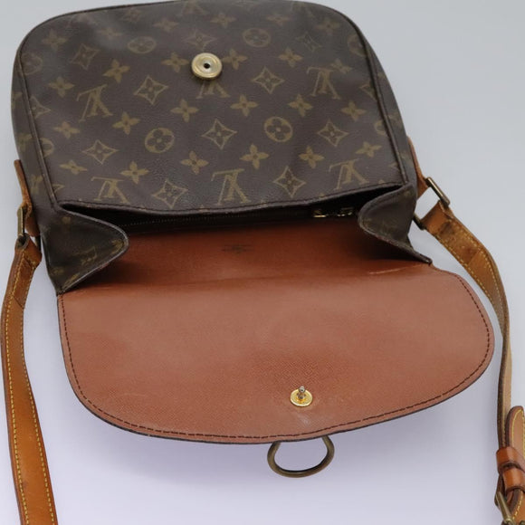 LOUIS VUITTON Monogram Saint Cloud GM Shoulder Bag M51242 LV Auth bs22925