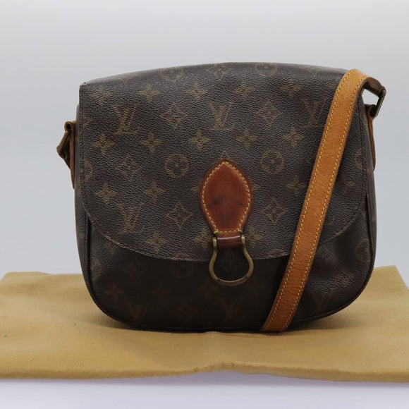 LOUIS VUITTON Monogram Saint Cloud GM Shoulder Bag M51242 LV Auth bs22925